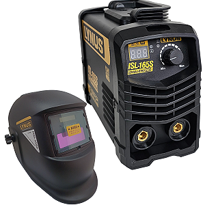 Inversora Solda Lynus Mig Sinérgica S/Gás ISML120A + Máscara