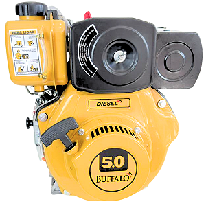 Motor Diesel Estacionário Part.manual 5.0hp / cv 4t Bfd 5.0