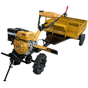 Motocultivador A Gasolina Buffalo Bfg1000 9cv Com Carretinha