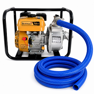 Motobomba Bfg 2" Autoescorvante 7cv Buffalo + 6mt Mangueira