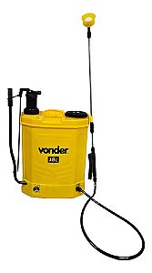 Pulverizador Costal 2 Em 1 C/bateria Lítio 18 Litros Vonder