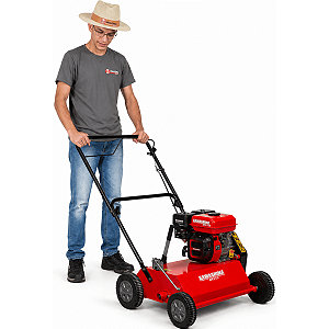 Escarificador de Grama Kawashima 7HP Recuperação De Gramados