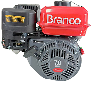 Motor Estacionário Branco 7hp Gasolina B4T-7.0 Série L