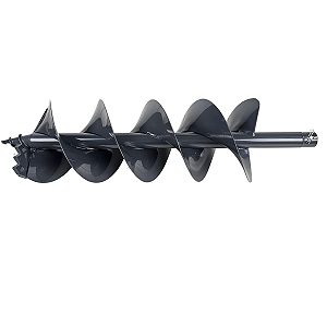 Broca Para Perfurador De Solo Branco 20cm