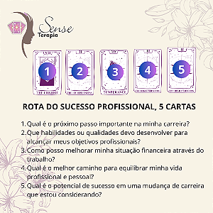 Leitura de Tarô - Rota do sucesso profissional