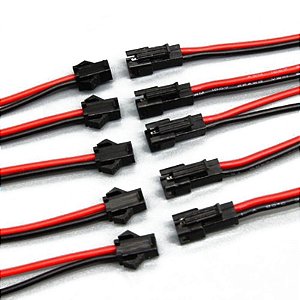 conector, tiras de LED, lâmpada Driver, cabo conector, adaptador rápido, tomada, 10cm, JST, SM, 2P,