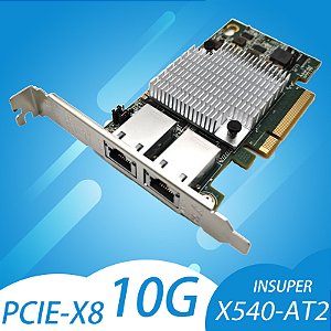 Placa Ethernet x540-t2 x16, 10g, 10g, adaptador de rede