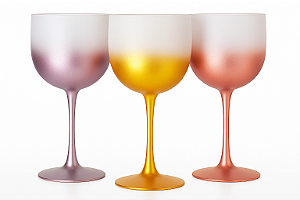 Taças Gin Degradê 580ml - Kit Com 40