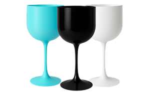 Taças Gin Leitosa 580ml - Kit Com 10