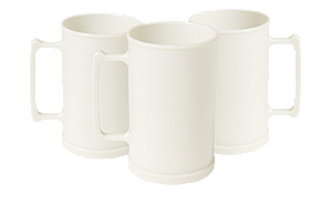 Canecas Chop Leitosa 400ml- Kit com 30