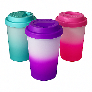 Copos Bucks Degradê 200ml - Kit Com 100