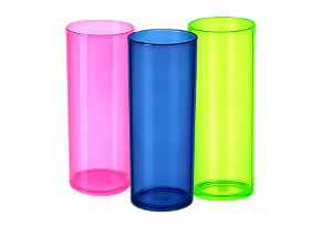 Copos Long Drink Translúcido 300ml - Kit com 50