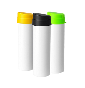 Garrafas AcquaBio Leitosa 480ml - Kit Com 20