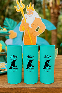 Copos Long Drink Leitoso 300ml Personalizados - Kit Com 100