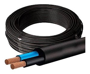 CABO PP 500V 2X1,50MM² PRETO Z