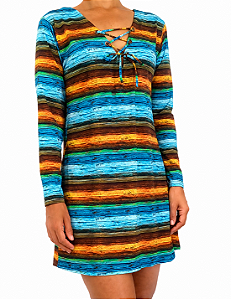 VESTIDO UV MANGA LONGA, REF:085