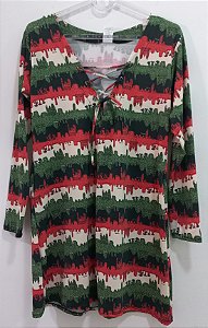 VESTIDO MANGA LONGA UV,  REF 085