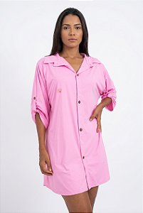 BLUSÃO BOTÃO UV, REF: 081