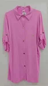 BLUSÃO BOTÃO UV, REF: 081