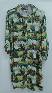 BLUSÃO BOTÃO UV PLUSSIZE, REF: 081