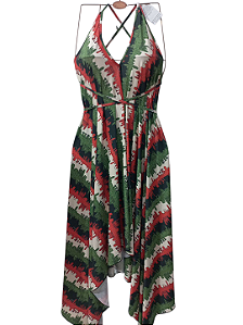 VESTIDO PONTAS UV, REF:091