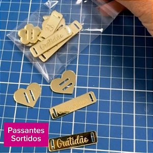 Passante de Acrílico Sortidos (10 und)