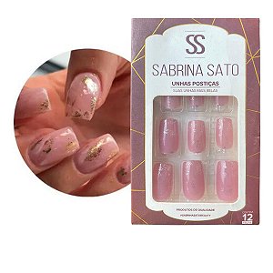 Unha Postiça Sabrina Sato 12 unid