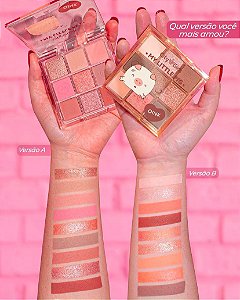 Paleta de Sombras City Girls Coleção My Little Pig City Girls