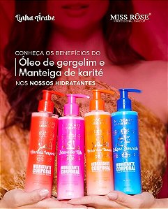 Creme Hidratante Corporal Miss Rosê