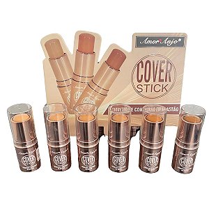Corretivo e Contorno Facial em bastão Amor e Anjo