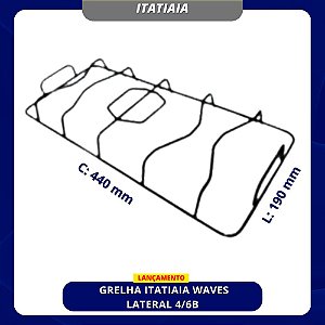 GRELHA ITATIAIA WAVES LATERAL 4/6B