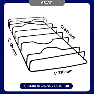 GRELHA ATLAS NOVA UTOP 4B