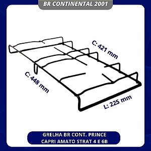 GRELHA BR CONT. PRINCE CAPRI AMATO STRAT 4 E 6B