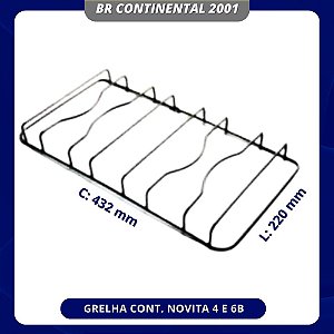 GRELHA CONT. NOVITA 4 E 6B