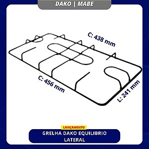 GRELHA DAKO EQUILIBRIO LATERAL