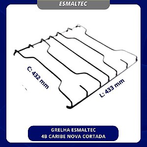 GRELHA ESMALTEC 4B CARIBE NOVA CORTADA