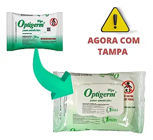 Optigerm Wipe Pack Desinfetante Hospitalar