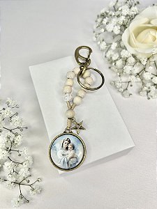 Chaveiro Dezena Mãezinha do Céu