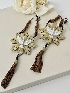 Dezena Cristal Acrílico do Espírito Santo - Retrovisor automotivo