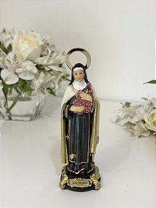 Santa Teresinha com auréola (13cm)