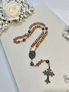 Terço Nossa Senhora Aparecida Cristal