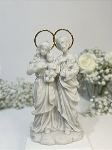 Sagrada Família 15 cm - resina branca