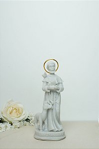 São Francisco - Resina branca 15 cm