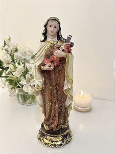 Santa Teresinha do Menino Jesus – Imagem em Resina Importada 30 cm