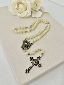 Terço São Miguel Arcanjo acrílico