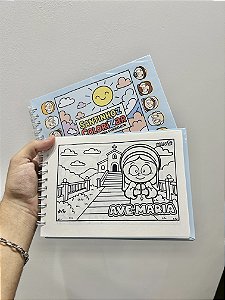 Livro de Colorir Santos