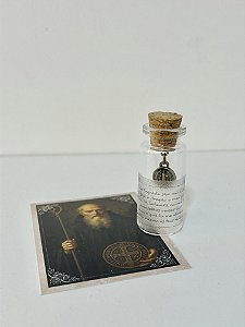 Lembrança de São Bento no vidro