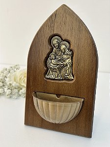 Pia de Água Benta Sagrada Família Madeira