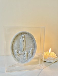 Caixa Acrílica Nossa Senhora de Fátima