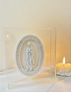 Caixa Acrílica Nossa Senhora de Guadalupe